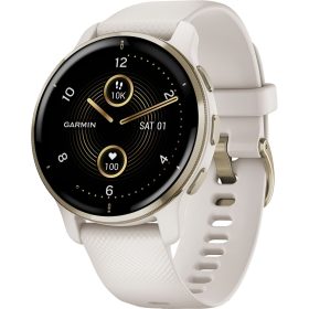 Garmin Venu 2 Plus Smartwatch Ivory/Cream Gold, One Size