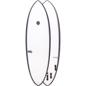 Haydenshapes Hypto Krypto Shortboard Surfboard Clear, 5ft 10in