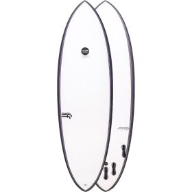 Haydenshapes Hypto Krypto Shortboard Surfboard Clear, 5ft 4in