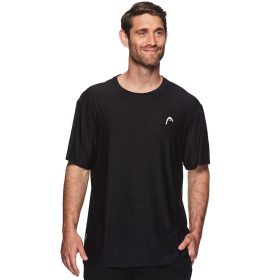 Head Men's Score Hypertek Tennis Crew (Black Heather)