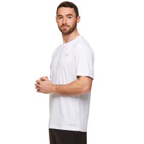 Head Men's Score Hypertek Tennis Crew (Stark White)