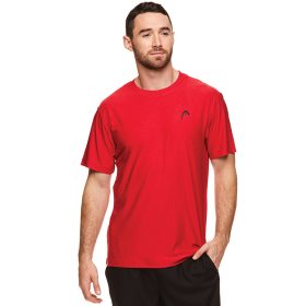 Head Men's Score Hypertek Tennis Crew (Varsity Red Heather)