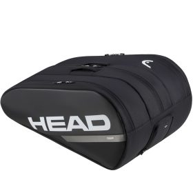 Head Tour 12R Tennis Racquet Bag XL (Black/White)