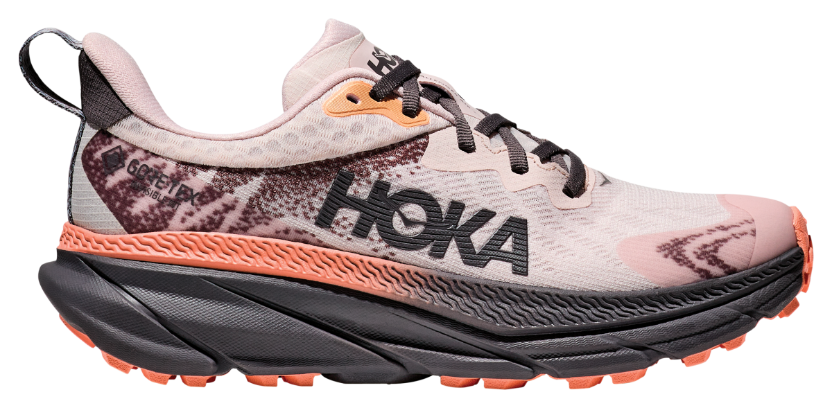 Hoka Challenger 7 GTX Waterproof Trail Running Shoes for Ladies - Cosmic Pearl/Galaxy - 6M