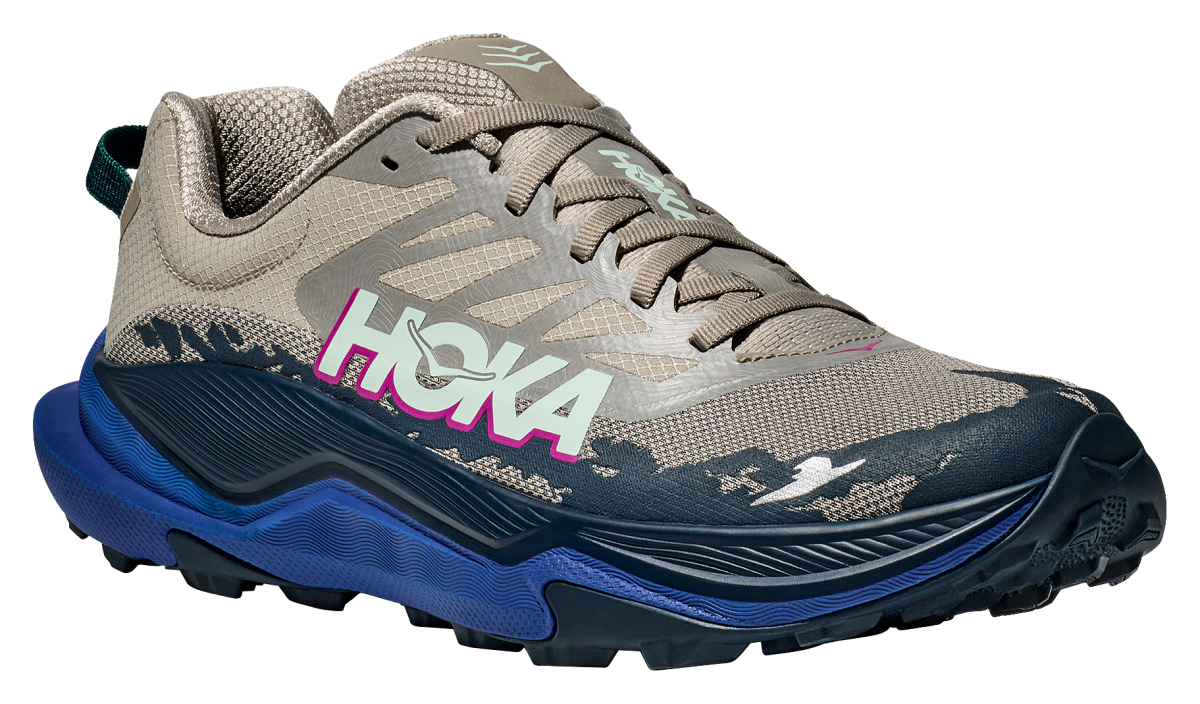 Hoka Torrent 4 Trail Running Shoes for Men - Farro/Ultramarine - 12M