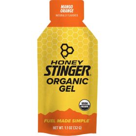 Honey Stinger Organic Energy Gels - 24-Pack Mango Orange, One Size