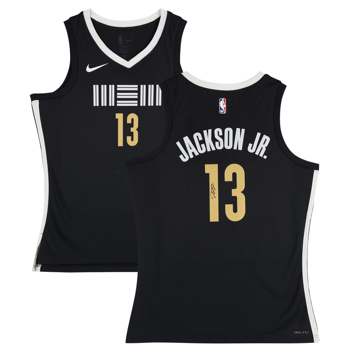 Jaren Jackson Jr. Memphis Grizzlies Autographed Nike Black City Swingman Jersey