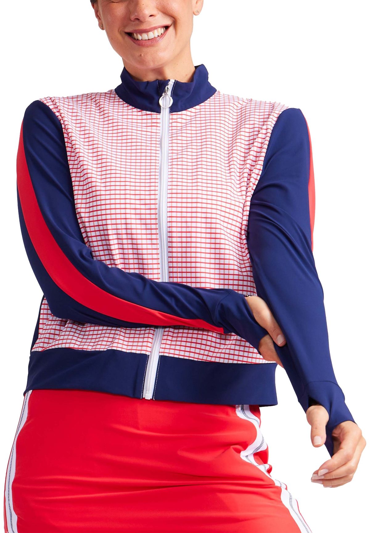 KINONA Womens Northern Exposure Golf Jacket - Red, Size: X-Small