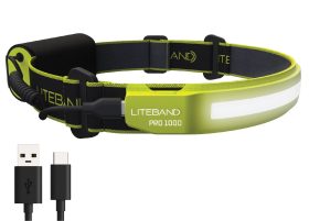 LITEBAND Pro 1000 Wide-Beam LED Headlamp