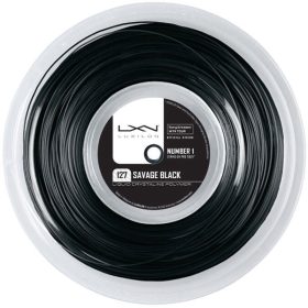 Luxilon Savage 127 Black Tennis String (Reel)