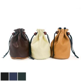 MacKenzie Drawstring Valuables Pouch Navy/Green