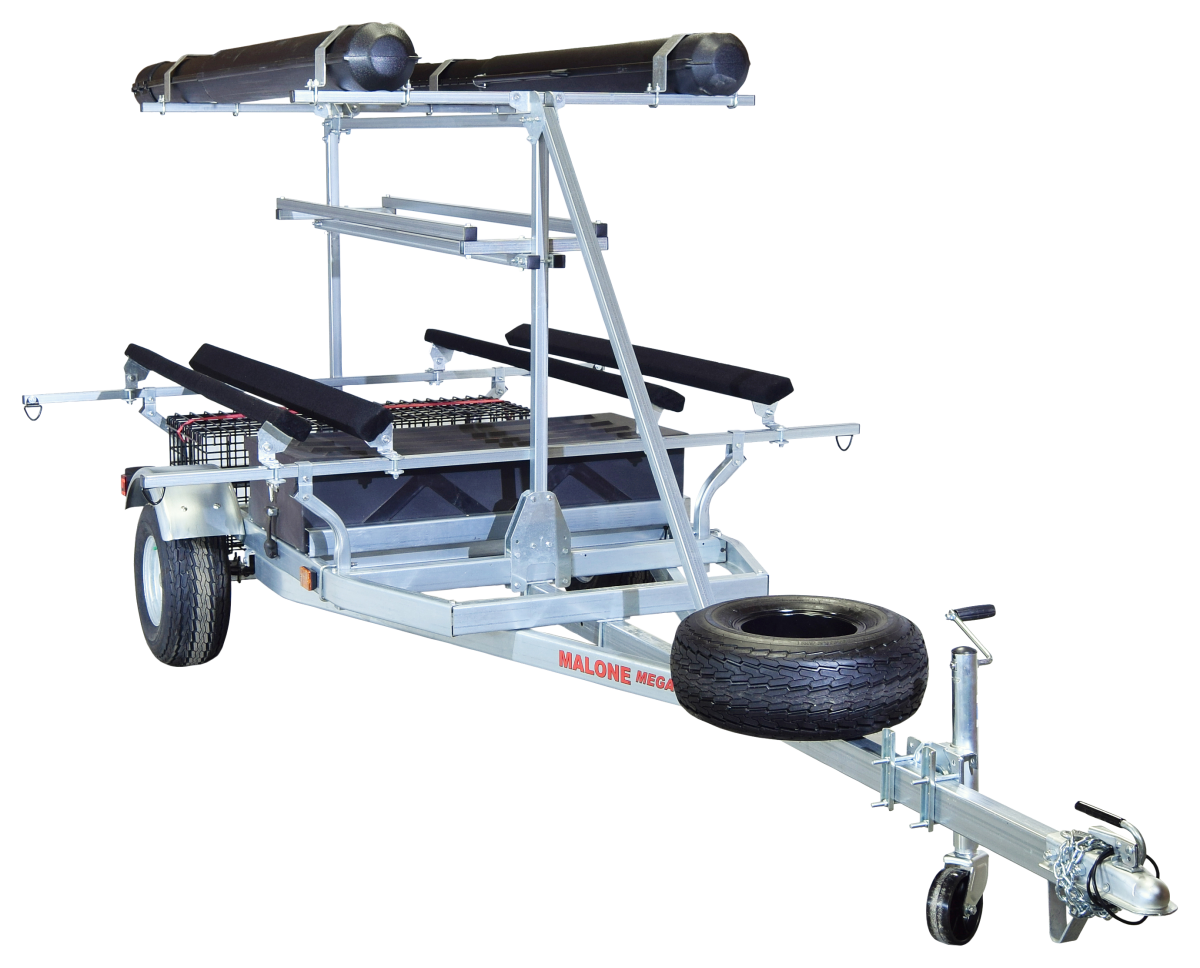 Malone Auto Racks MegaSport Kayak Trailer Ultimate Angler Kayak Package