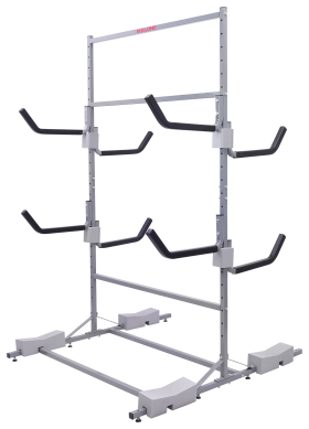 Malone FS Rack 6-Boat Free Standing Kayak Storage System