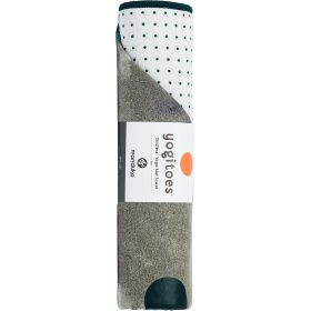 Manduka Yogitoes Printed Yoga Mat Towel Crystal Lake, Standard