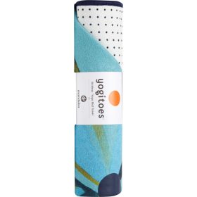 Manduka Yogitoes Printed Yoga Mat Towel Emerald Enlightenment, Standard