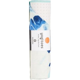 Manduka Yogitoes Printed Yoga Mat Towel Ocean Swell, Standard