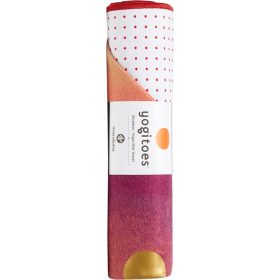 Manduka Yogitoes Printed Yoga Mat Towel Ruby Noble, Standard