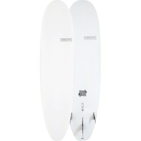 Modern Surfboards Double Wide Epoxy Soft Longboard Clear, 7ft 4in