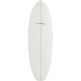 Modern Surfboards Highline PU Surfboard White Tint, 5ft 10in