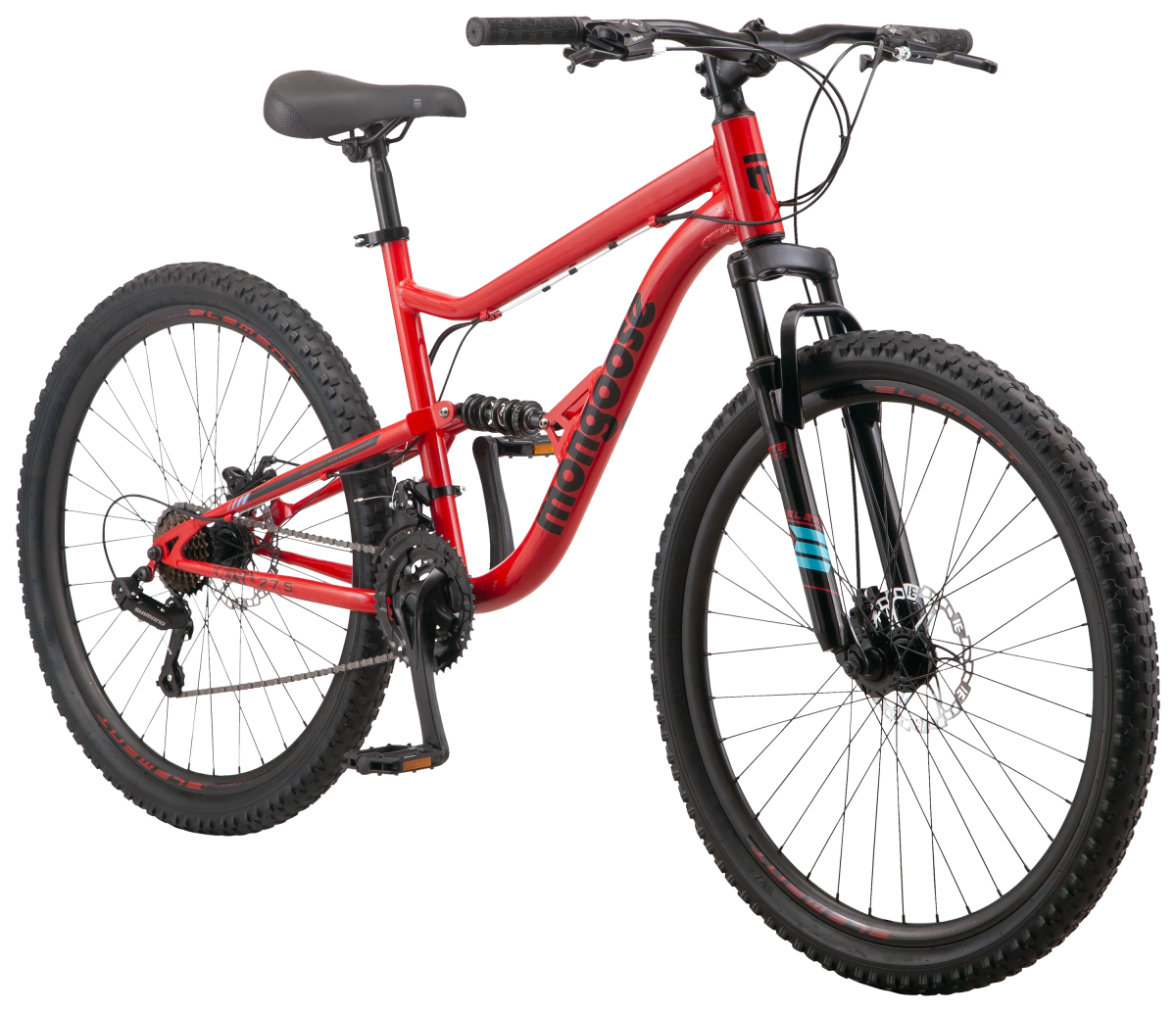 Mongoose Status Mountain Bike - 27.5" - Red