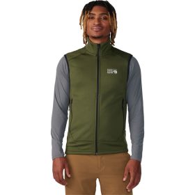 Mountain Hardwear Sendura Vest - Men's Surplus Green Heather, XXL