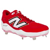 New Balance 3000v7 Men's Low Metal Baseball Cleats in Red Size 10.0