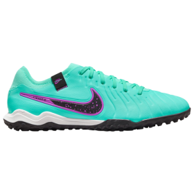 Nike Mens Nike Legend 10 Pro Turf - Mens Soccer Shoes Hyper Turquoise/Fuchsia Dream/Black Size 7.0