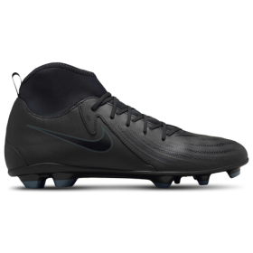 Nike Mens Nike Phantom Luna II Club FG/MG - Mens Soccer Shoes Black/Black/Deep Jungle Size 11.5