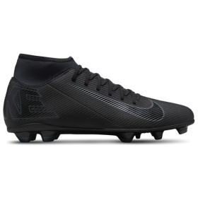 Nike Mens Nike Superfly 10 Club FG/MG - Mens Soccer Shoes Black/Black/Deep Jungle Size 7.5