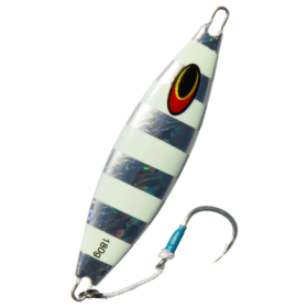 Nomad Design Buffalo Jig - 6-1/4 oz. - Silver Glow Stripe