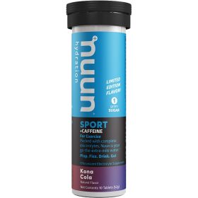 Nuun Sport - 8-Pack Kona Cola W/ Caffeine, One Size