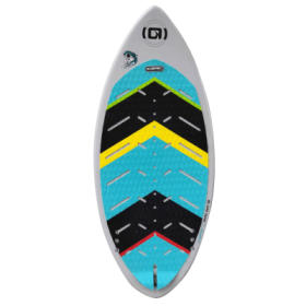 O'Brien MicroDust Wakesurf Board for Kids - Gray - 44''L