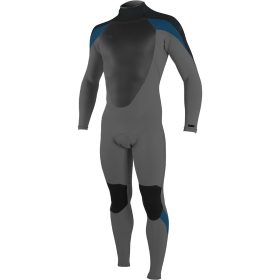 O'Neill Epic 4/3 Back-Zip Full Wetsuit - Men's Graph/Black/Deepsea, L