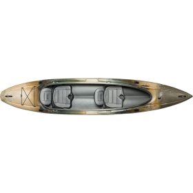 Old Town Twin Heron Tandem Kayak Brown Camo, 13ft 6in