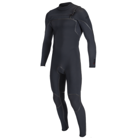 Oneill Mens Wetsuit Hyperfreak Fire Chest Zip 4/3+mm Fullsuit