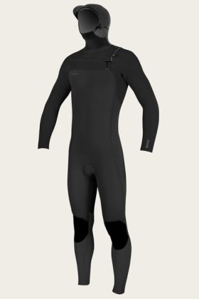 Oneill Mens Wetsuit Hyperfreak Hooded Chest Zip 4/3+mm Fullsuit