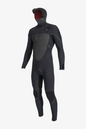 Oneill Mens Wetsuit Psycho Tech Hooded Chest Zip 5/4mm Fullsuit