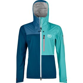 Ortovox Ortler 3L Jacket - Women's Petrol Blue, L