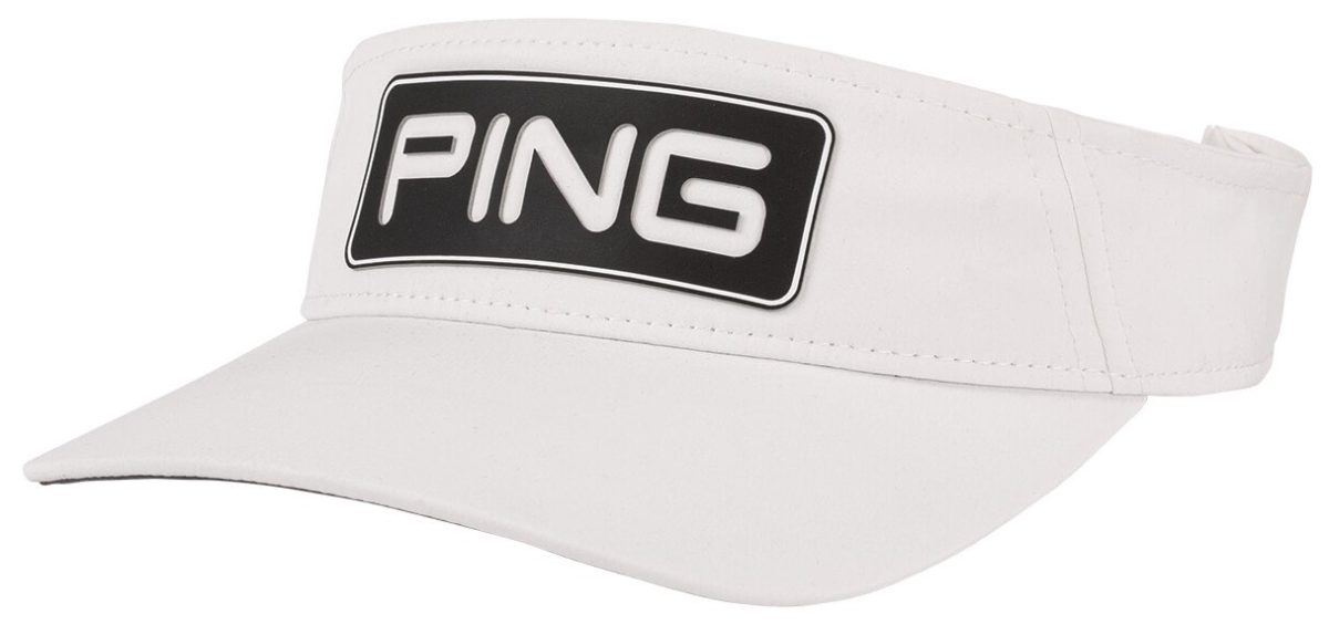 PING Tour Men's Golf Visor - White