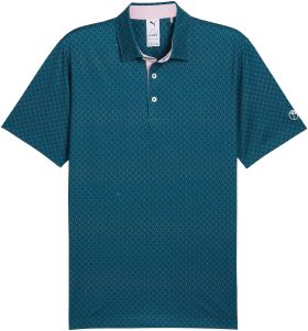 PUMA X AP Citrus Men's Golf Polo - Arnold Palmer Collection - Green, Size: Medium