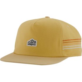 Patagonia Line Logo Ridge Stripe Funfarer Cap Surfboard Yellow, One Size