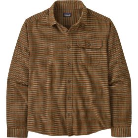 Patagonia Long-Sleeve Cotton in Conversion Fjord Flannel Shirt - Men's Tracks: Redtail Rust, L