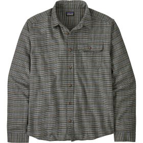 Patagonia Long-Sleeve Cotton in Conversion Fjord Flannel Shirt - Men's Tracks: Thermal Blue, L