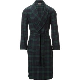 Pendleton Lounge Robe - Men's Black Watch Tartan, L