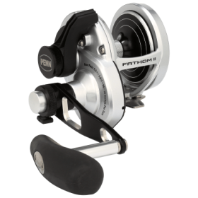 Penn Fathom II Lever-Drag 2-Speed Conventional Reel - FTHII25NLD2LH