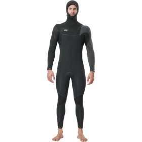 Picture Organic Dome 5/4mm Hooded Front Zip Wetsuit - Men's Black, L