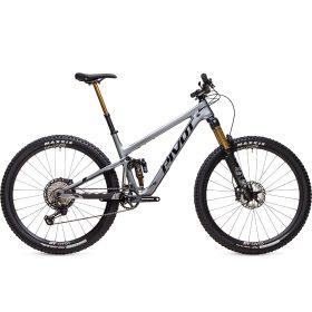 Pivot Trail 429 Pro XT/XTR Enduro Mountain Bike Metallic Silver (Float X), XS