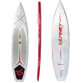 RAVE Sports Journey PCX SUP A Series Stand-Up Paddleboard - Red