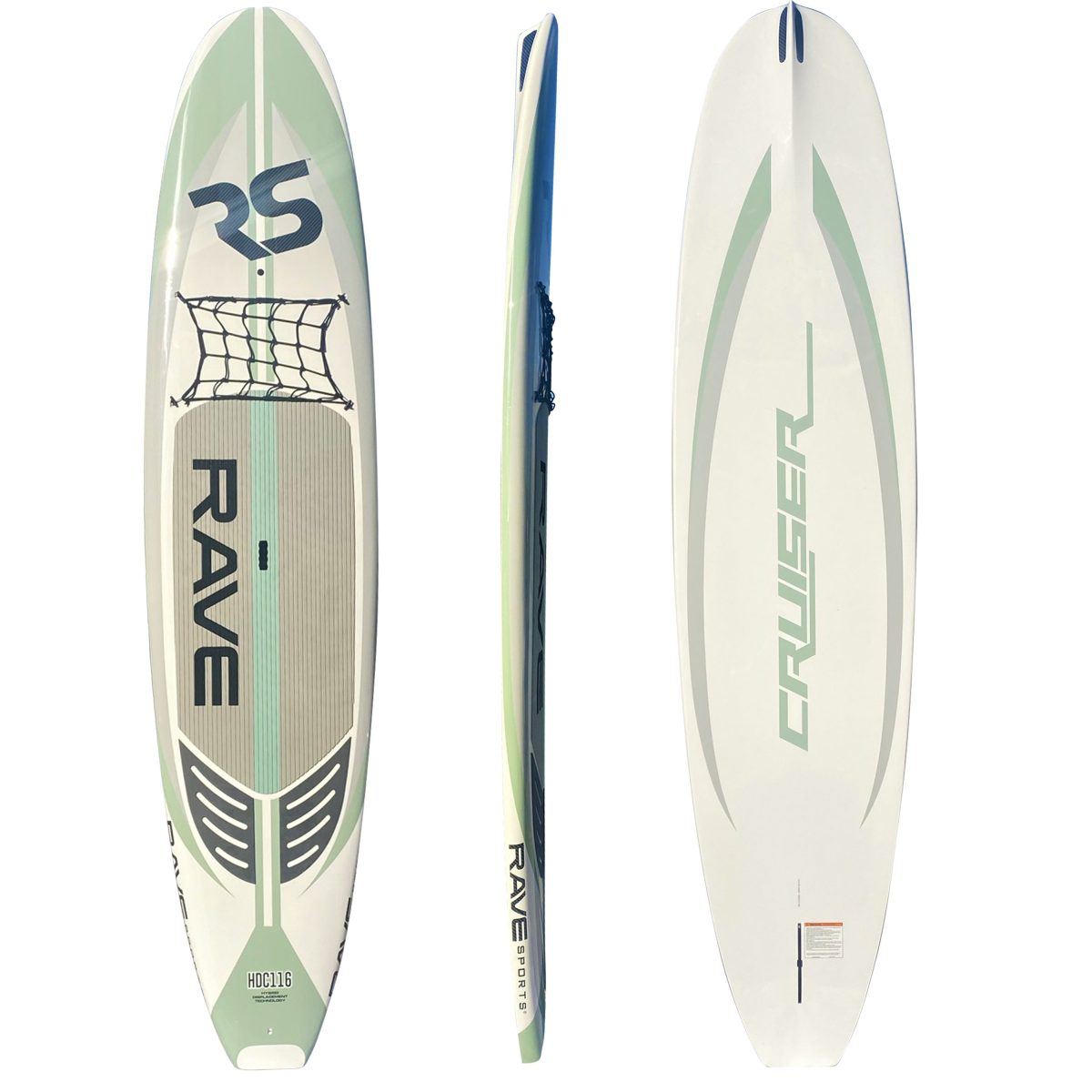 RAVE Sports Lake Cruiser Seaglass HDC116 Stand-Up Paddleboard