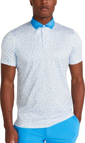 REDVANLY Bendall Men's Golf Polo - White, Size: X-Large